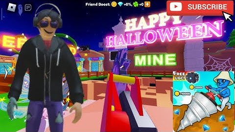 Roblox candy 🍬 hunting Clicker Mining Simulator Halloween event II  Update!"  @gamesrudy58