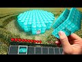 Minecraft in Real Life POV -  ROUND DIAMOND HOUSE in Realistic Minecraft EN LA VIDA REAL