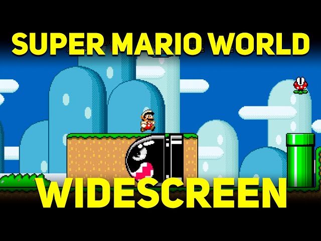 Super Mario World recebe mod em widescreen 16:9 - Canaltech