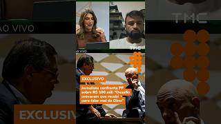 Journalist confronted about R$ 100k: I challenge them to prove I was paid to badmouth Dino #shorts