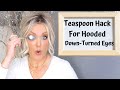 *MUST SEE* - Hooded Eyes Teaspoon Hack