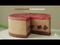 딸기 초콜릿 치즈케이크 만들기 : Strawberry Chocolate Cheesecake Recipe | Cooking tree