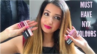 NYX SOFT MATTE LIP CREAM SWATCHES screenshot 5