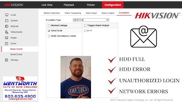 How to Set Up Hikvision Health Alert Email Notifications