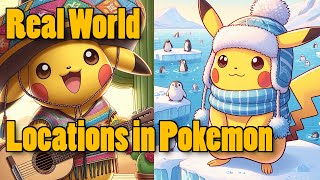 Real life locations in the Pokedex?!