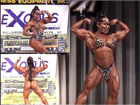 Sexy FBB Woman Bodybuilder  Denise Masino Ms international 2001