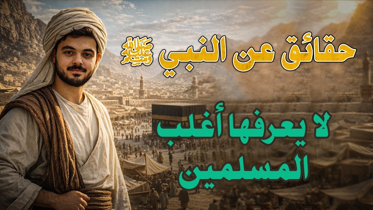 9 حقائق صادمة عن النبي ﷺ لا يعرفها أغلب المسلمين... حقائق ستبكيك حبًا له 💔