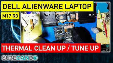 Dell Alienware M17 R3: Thermal Cleanup & Tune-Up - Resolving Overheating Issues!