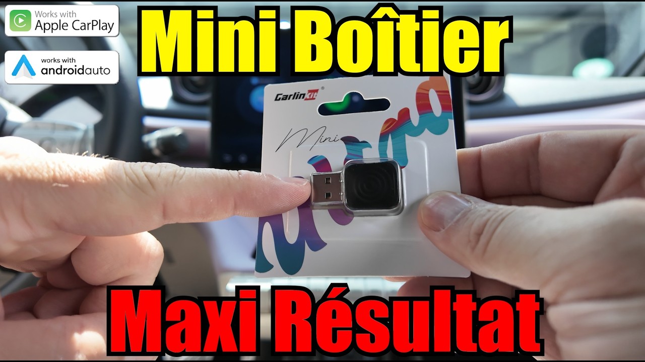 Incroyable ! CarPlay et Android Auto Sans Fil Avec Ce Petit Boîtier  🔌📱et JE VOUS L’OFFRE !!❤️‍🔥