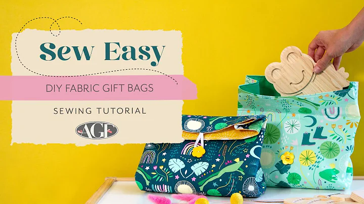 Sew Easy: Fabric Gift Bag | Using Rain or Shine by...