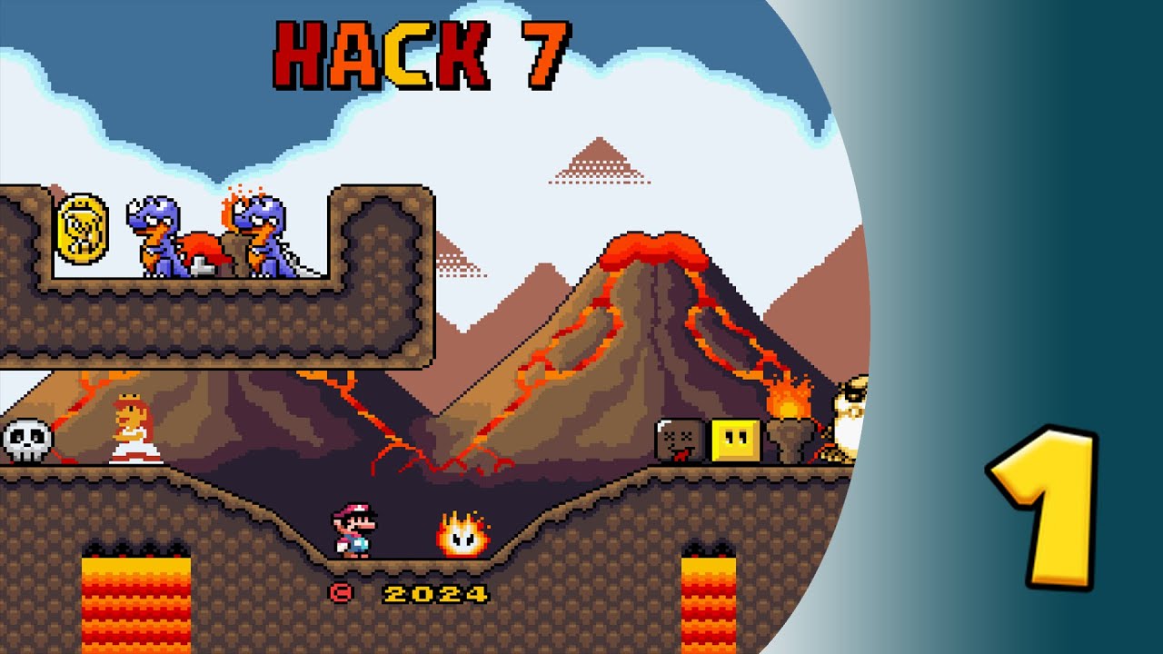 Hack 7 [SMW-Hack] - Part 1 - Aus dem Gedächnis spielen - YouTube