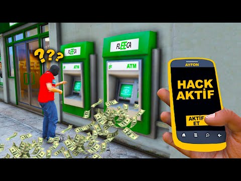 🏧 Çin'den Aldığım Cihazla Şehirdeki ATM'leri Hackledim 🏧 GTA 5