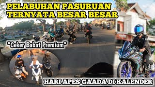 JADI INI ALASAN KENAPA MOTOVLOGER DISINI BETAH SEMUA ‼️ NYORE PELABUHAN PASURUAN