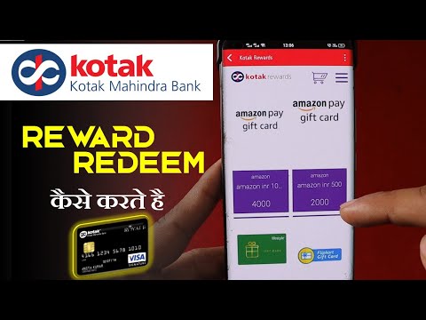 How to Redeem kotak credit card REWARD Points  | kotak reward points to cash | LIVE Demo
