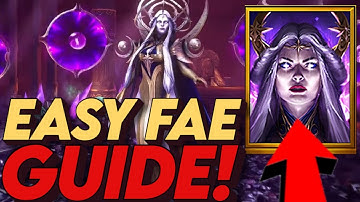 EENVOUDIGE GIDS OM DARK FAE TE VERSLAAN! BESTE DOOM TOWER BAAS! RAID: Shadow Legends