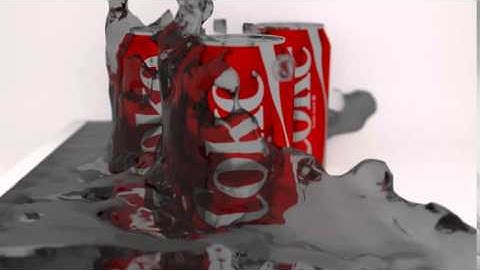 Coke-can Water Simulation
