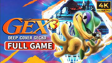GEX 3: Deep Cover Gecko - Full Game | GEX Trilogy Gameplay (4K)