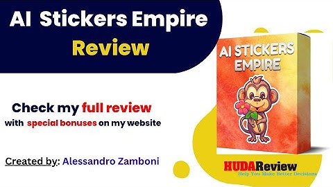 AI Stickers Empire Review with Bonuses