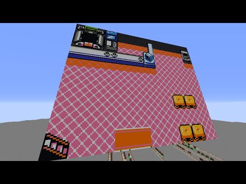【Minecraft】音ブロックでポケモンセンターを演奏してみた【ポケモン金銀】