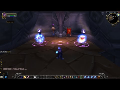 WoW TBC - From Shattrath City to Exodar Portal Location Patch 2.5.1