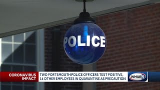 2 Portsmouth police officers test positive for COVID-19