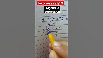 🤔How to simplify algebraic expression??? Algebriac expressions / Short tricks # shorts #shortsfeed