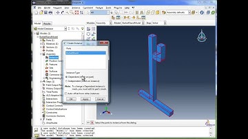 1.j) Abaqus Basics - Create an Assembly