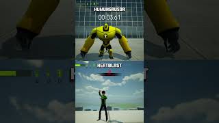 Armodrillo VS Heatblast Jump Test ben10 game #shorts #highrpmshorts #ben10 #gamingshorts #gameplay