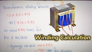 Transformer Winding calculation