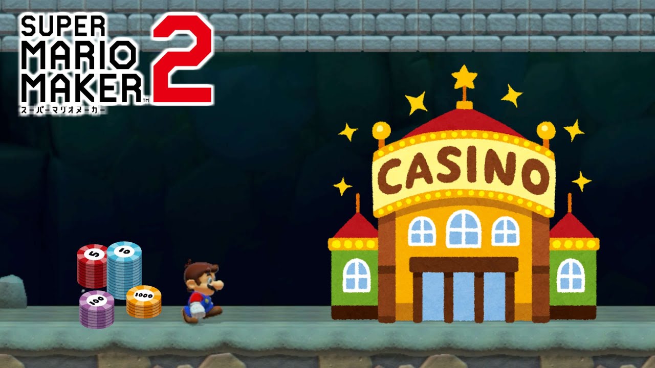 2分の１カジノ【マリオメーカー２】