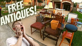 Free Antiques On In The Trash