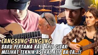 SAMPAI JANTUNGAN❗2 AHLI GITAR PERTAMA KALI MELIHAT COVER FINGERSTYLE ALIP BA TA SEGILA INI
