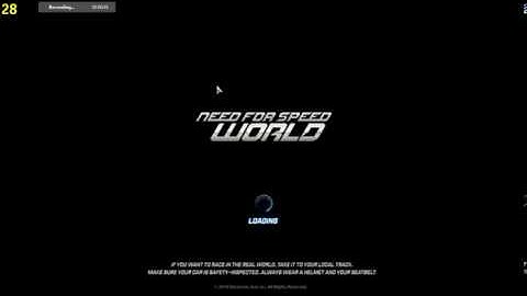 This is how long need for speed:world loads