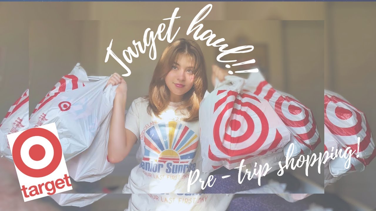 Lily Retha TARGET HAUL! | Shopping for a trip coming up | Lily Ruth - YouTube