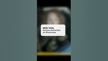 New reflection remove tool on Photoshop 2025. #fyp #reflection #photoshop #removereflection @Adobe