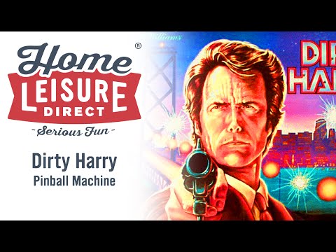 Dirty Harry Pinball Machine Williams 1995 Sold