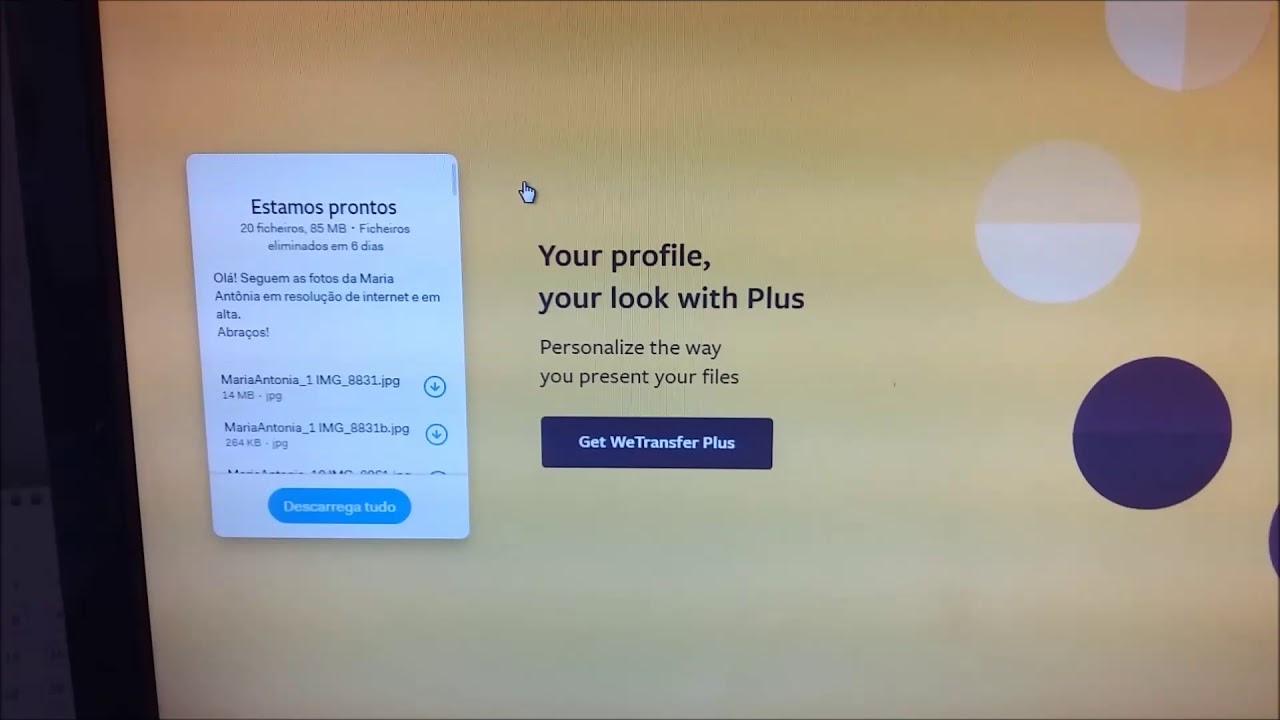 scaricare wetransfer su pc