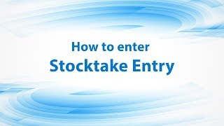 Stocktake Entry - Inventory Data Entry