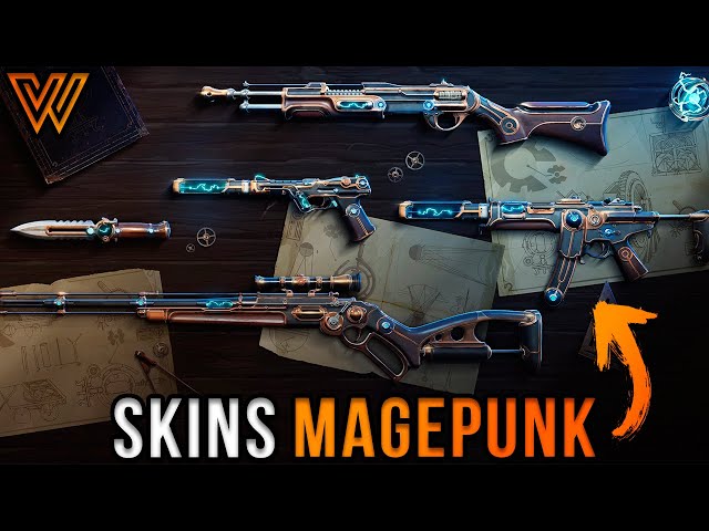 A nova coleção Magepunk de VALORANT inclui skins para Ghost, Spectre,  Bucky, Marshal e corpo-a-corpo - Dot Esports Brasil