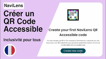 Créer facilement un QR code inclusif et accessible à tous avec NaviLens