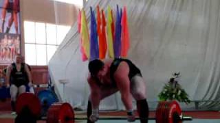 Svistunov (Свистунов) DL 330kg@+125 Powerlifting IPF Ukrane Champ 2010
