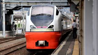 奥羽本線 E751系2048M特急つがる8号 弘前駅発車 2014年8月7日