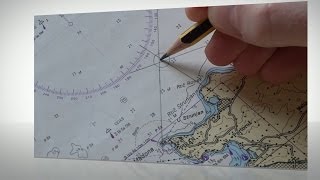 Določanje Pozicije S Tremi Azimuti Za Izpit Za Čoln