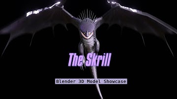 Skrill | Blender 3D | Model Showcase
