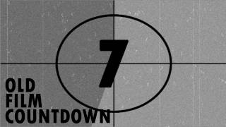 Sony Vegas - Old Film Countdown