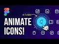 Animate icons in figma in 1 click  export as json  design weekly