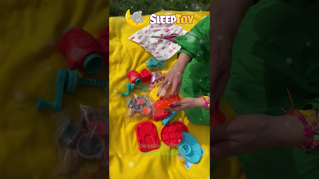 Children's kitchen with plasticine | Hand motor skills development | Toys in New York