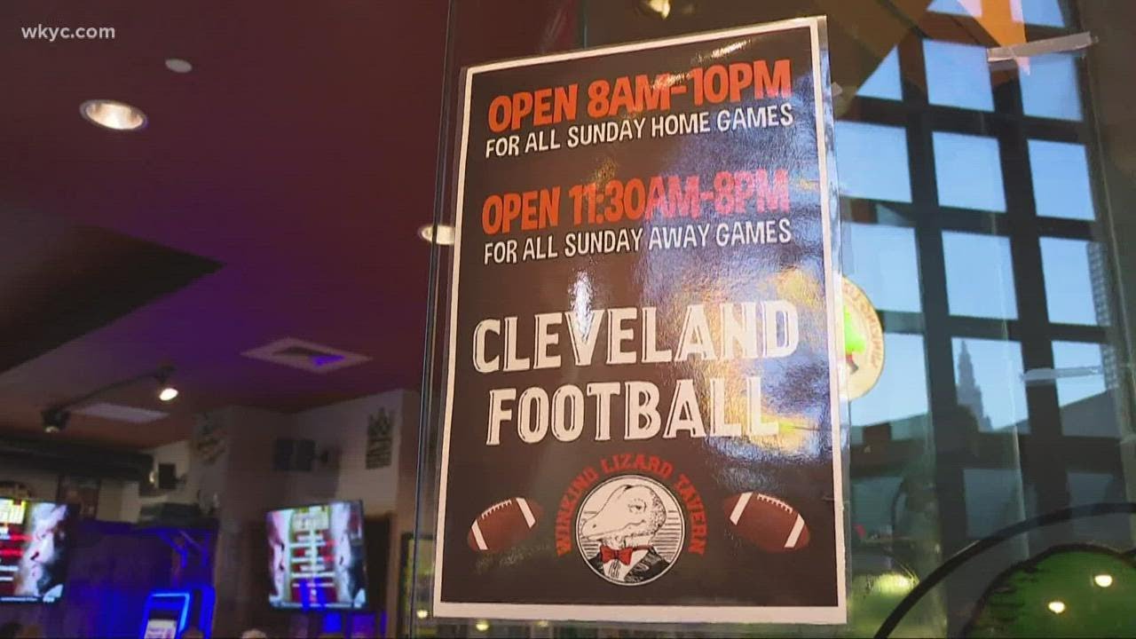 Cleveland Browns home opener Businesses look forward to boom as fans