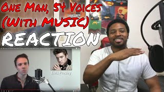 ONE GUY, 54 VOICES (With Music!) REACTION | DaVinci REACTS