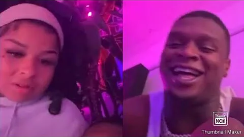 Chrisean Rock Gets Upset With HoodTrophy Bino For Posting The Video Of Her Sucking His Feet!